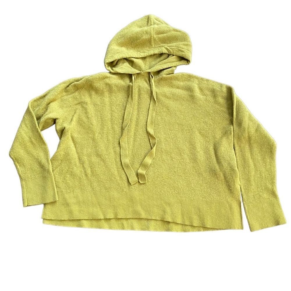 Masai Copenhagen Wool Blend Hoodie Sweater Cropped Large